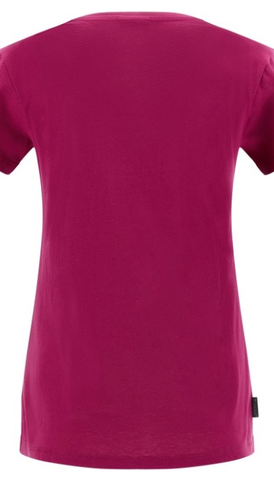 Freddy Jersey t-shirt with a light gold foliage print 