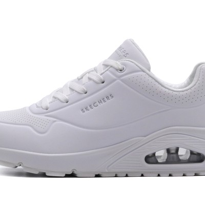 Skechers Γυναικεία αθλητικά sneakers με Air Memory Foam® Uno Stand On Air άσπρα