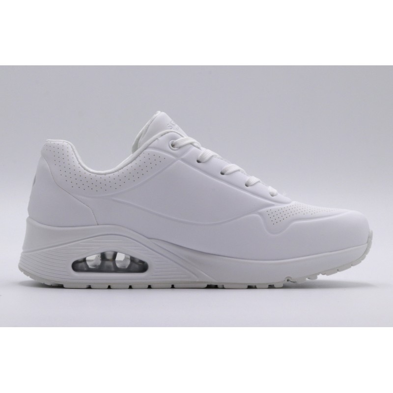 Skechers Γυναικεία αθλητικά sneakers με Air Memory Foam® Uno Stand On Air άσπρα Skechers Γυναικεία αθλητικά sneakers με Air Memory Foam® Uno Stand On Air άσπρα