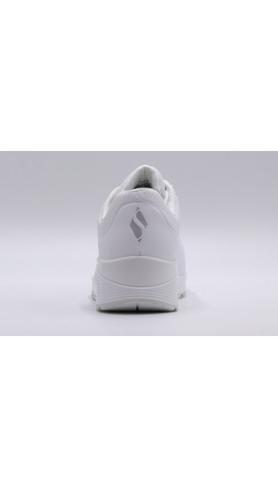 Skechers Γυναικεία αθλητικά sneakers με Air Memory Foam® Uno Stand On Air άσπρα