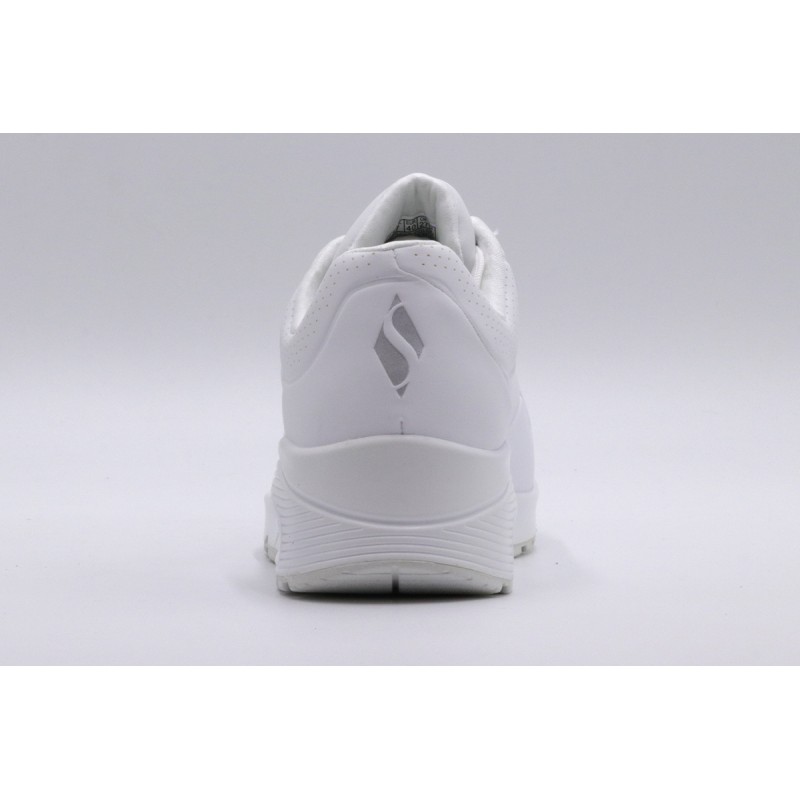 Skechers Γυναικεία αθλητικά sneakers με Air Memory Foam® Uno Stand On Air άσπρα Skechers Γυναικεία αθλητικά sneakers με Air Memory Foam® Uno Stand On Air άσπρα