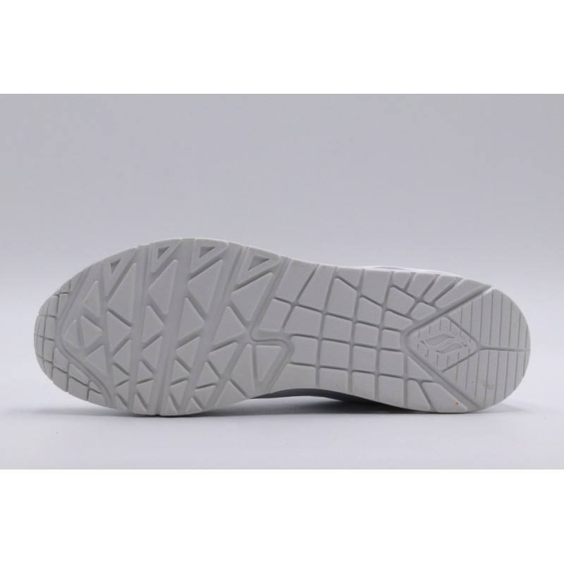 Skechers Γυναικεία αθλητικά sneakers με Air Memory Foam® Uno Stand On Air άσπρα Skechers Γυναικεία αθλητικά sneakers με Air Memory Foam® Uno Stand On Air άσπρα