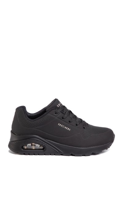 Skechers Γυναικεία αθλητικά sneakers με Air Memory Foam® Uno Stand On Air μαύρα