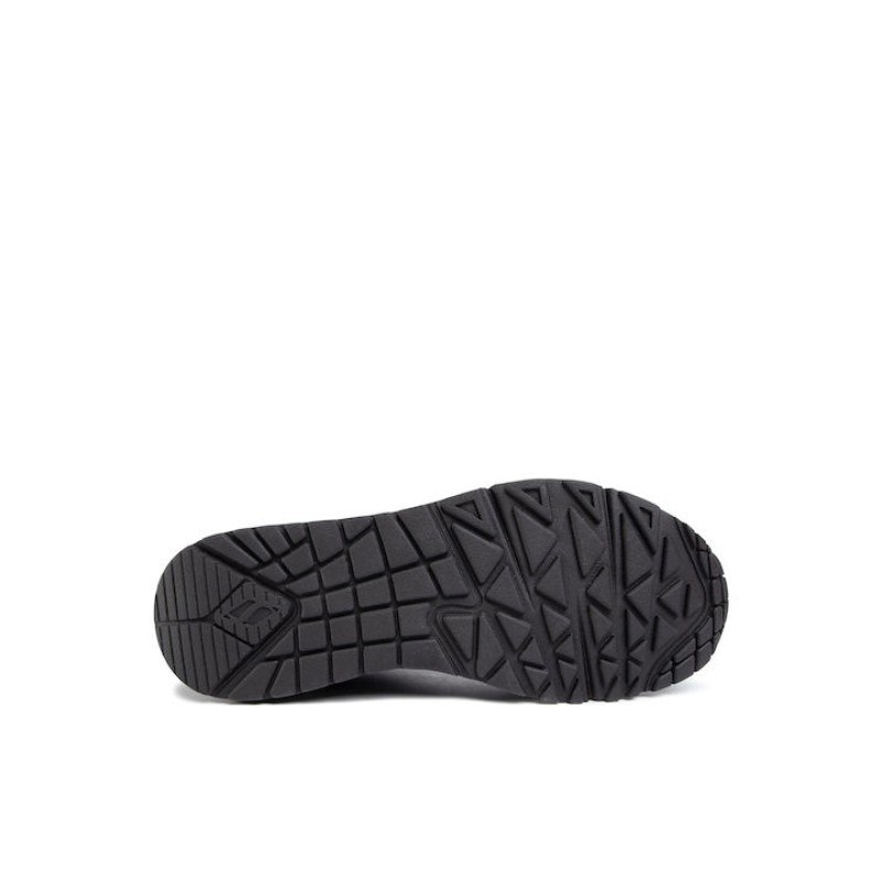 Skechers Γυναικεία αθλητικά sneakers με Air Memory Foam® Uno Stand On Air μαύρα