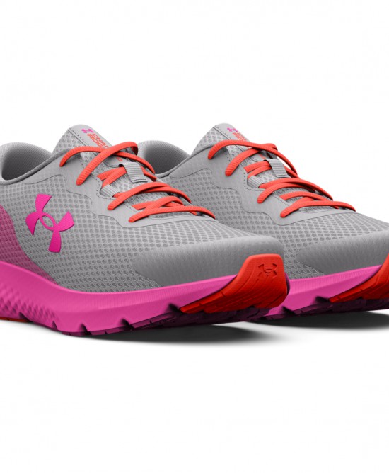 UnderArmour Girls' GS Charged Rogue 3 Running Shoes 3025007-102