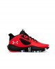 UnderArmour Αθλητικά παπούτσια για μπάσκετ με κορδόνια κόκκινα
