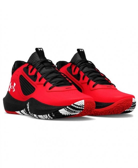 UnderArmour Αθλητικά παπούτσια για μπάσκετ με κορδόνια κόκκινα