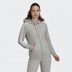 Adidas Essential FT Fullzip hoodie GL0802
