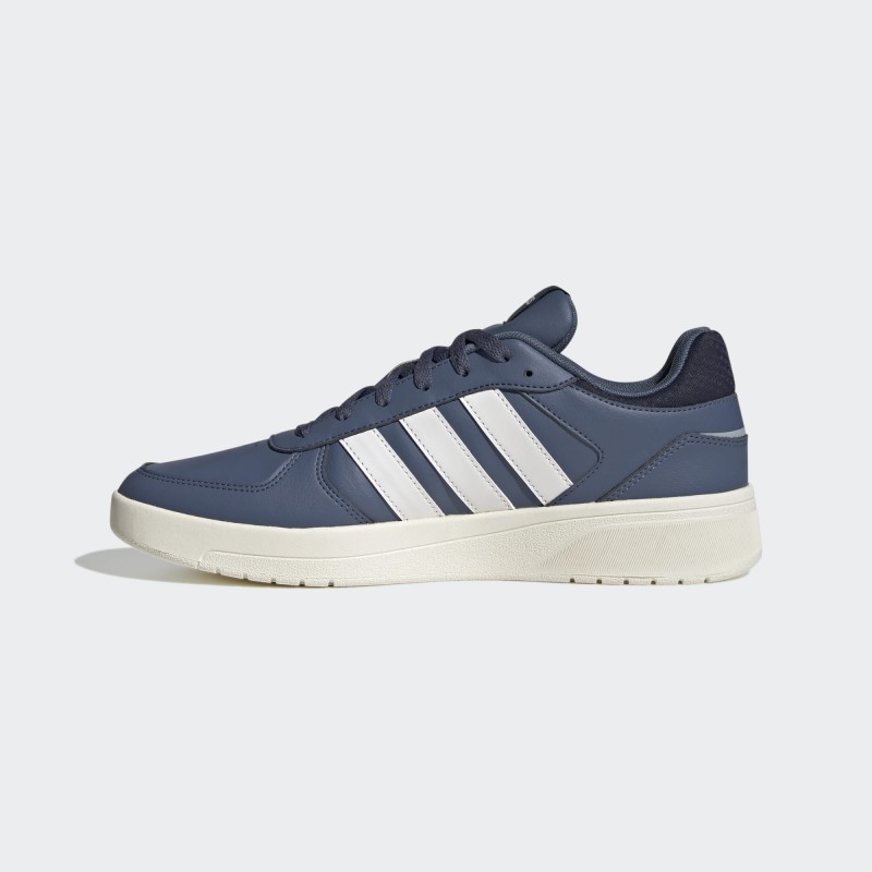 Adidas Αθλητικά Sneakers Δερμάτινα Courtbeat Shoes Μπλε