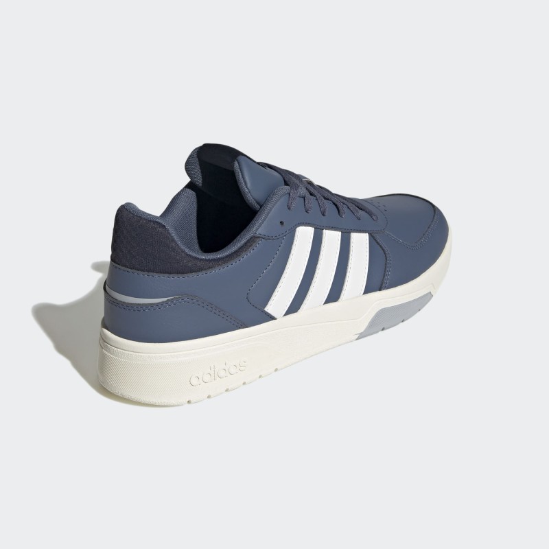 Adidas Αθλητικά Sneakers Δερμάτινα Courtbeat Shoes Μπλε