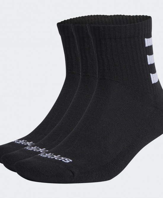 Adidas Half-cushioned 3-Stripes quarter socks 3 pairs HD2212