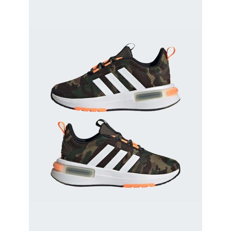 Adidas Παιδικά αθλητικά παπούτσια για τρέξιμο Racer tr23 χακί Adidas Παιδικά αθλητικά παπούτσια για τρέξιμο Racer tr23 χακί