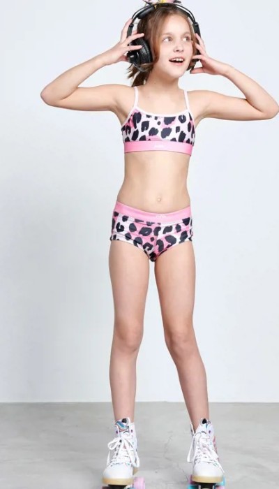 BodyTalk Παιδικό μαγιό για κορίτσια ροζ