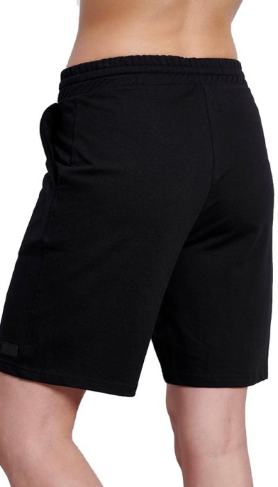 BodyTalk Γυναικεία Βερμούδα βαμβακερή μαύρη