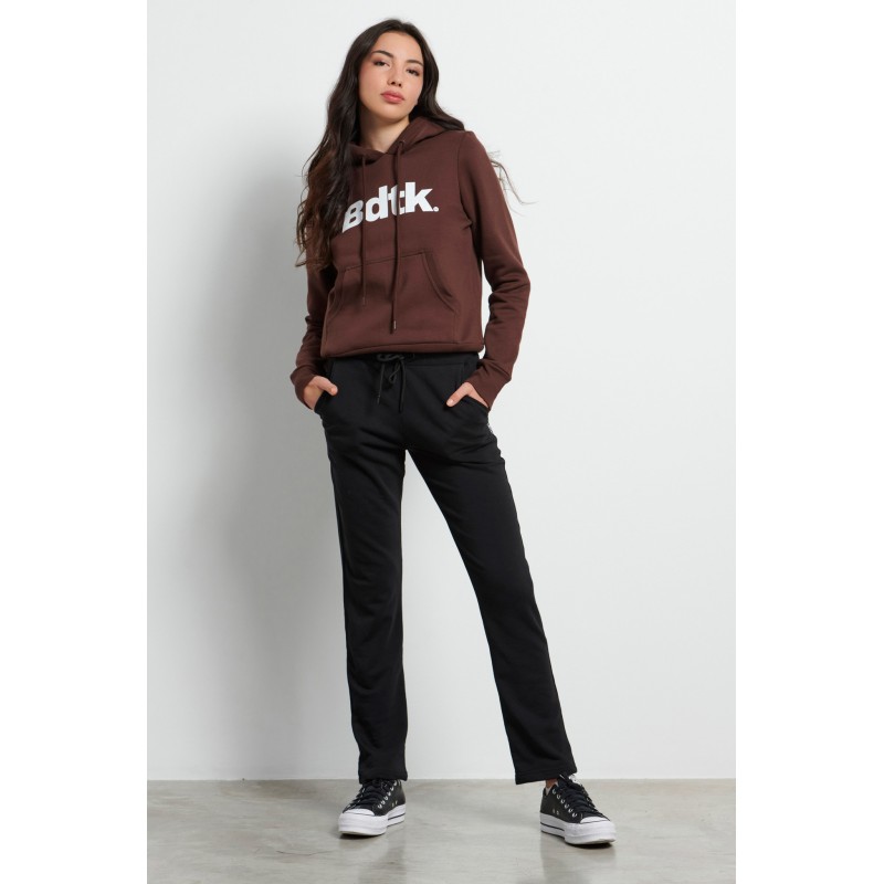 BodyTalk Γυναικείο παντελόνι φόρμας "Pants on" μαύρο BodyTalk Γυναικείο παντελόνι φόρμας "Pants on" μαύρο