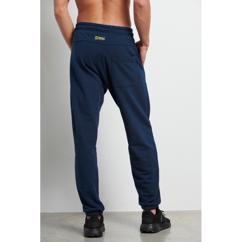 BodyTalk Ανδρική αθλητική jogger φόρμα "MOREFUN" μαύρη