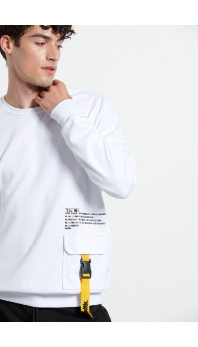 BodyTalk Men's ‘TOGETHER’ long-sleeved top