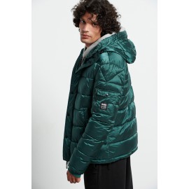 BodyTalk Men’s puffer jacket with hood 1222-957529