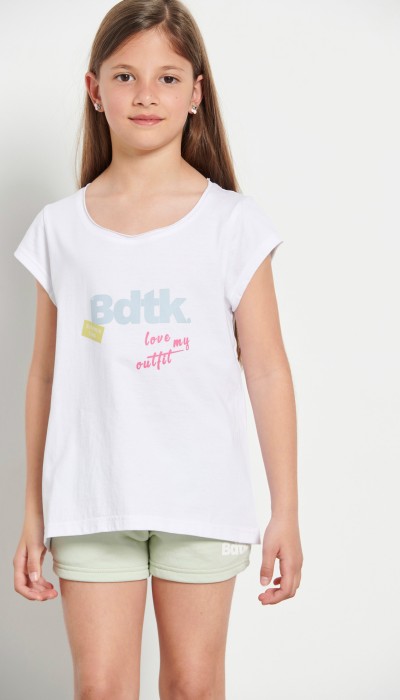 BodyTalk Παιδική μπλούζα για κορίτσια άσπρη