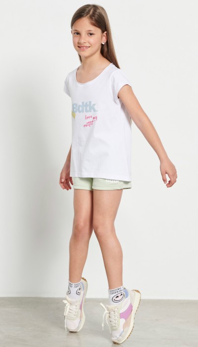 BodyTalk Παιδική μπλούζα για κορίτσια άσπρη