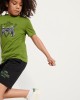 BodyTalk Παιδικό σετ κοντομάνικη μπλούζα & βερμούδα πράσινο