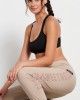 BodyTalk Γυναικείο παντελόνι φόρμας Snaps jogger μπεζ