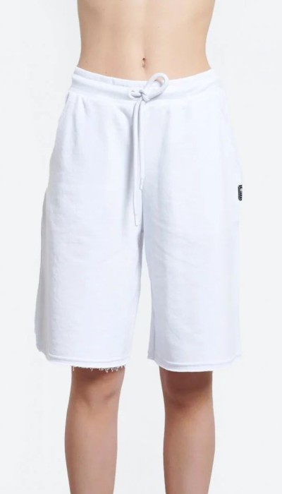 BodyTalk Γυναικεία βερμούδα βαμβακερή άσπρη