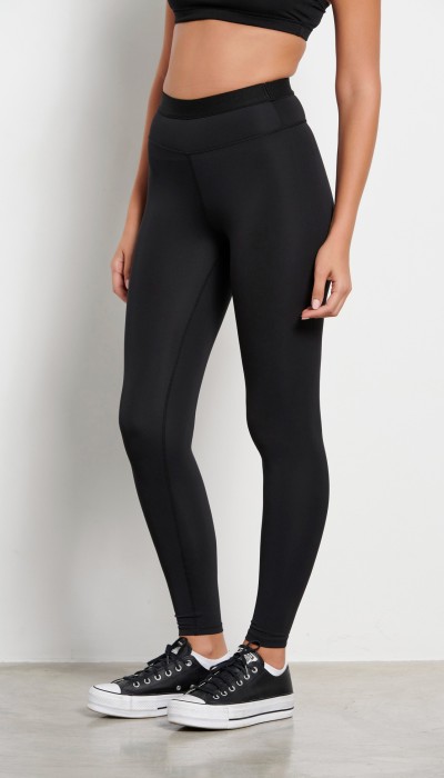 BodyTalk Γυναικείο ψηλόμεσο κολάν μαύρο