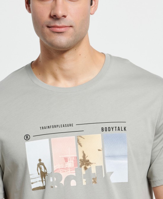 BodyTalk Men’s `BEACH` t-shirt 1231-953428