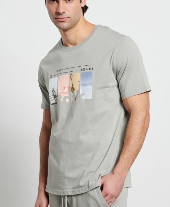 BodyTalk Men’s `BEACH` t-shirt 1231-953428