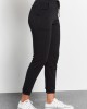 BodyTalk Γυναικείο παντελόνι φόρμας με λάστιχο jogger skiny μαύρο