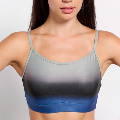 BodyTalk Γυναικείο αθλητικό μπουστάκι medium support γκρι