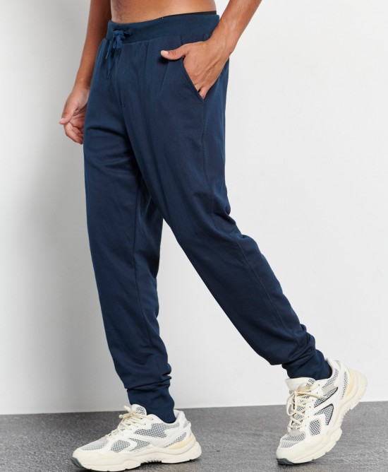 BodyTalk Ανδρικό αθλητικό παντελόνι φόρμας με λάστιχο jogger μπλε