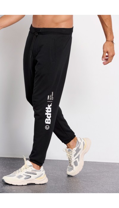BodyTalk Ανδρικό παντελόνι φόρμας με λάστιχο jogger μαύρο