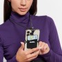 BodyTalk Unisex κρεμαστή θήκη κινητού μαύρη