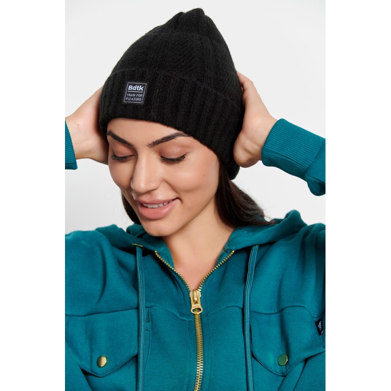 BodyTalk Unisex Σκουφάκι πλεκτό μαύρο BodyTalk Unisex Σκουφάκι πλεκτό μαύρο