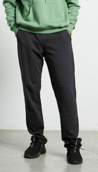 BodyTalk Ανδρικό παντελόνι φόρμας βαμβακερό γκρι