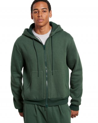 BodyTalk Men's hooded zip sweatshirt green