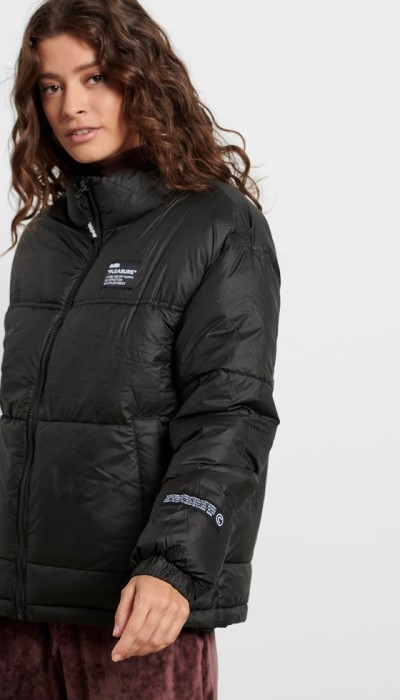 BodyTalk  Γυναικείο μπουφάν puffer μαύρο 