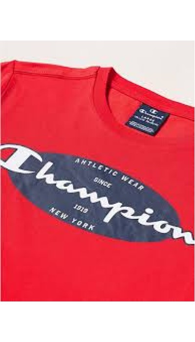 Champion Παιδικό σετ κοντομάνικη μπλούζα & βερμούδα κόκκινο