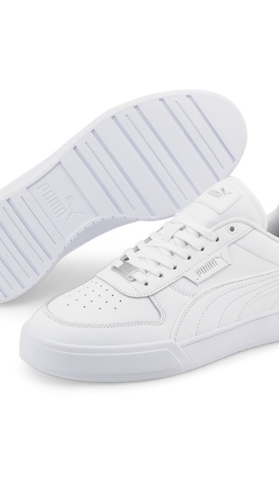 Puma Unisex Αθλητικά Παπούτσια Sneakers Δδερμάτινα Caven Dime Άσπρα