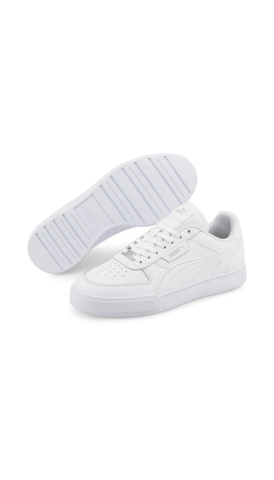 Puma Unisex Αθλητικά Παπούτσια Sneakers Δδερμάτινα Caven Dime Άσπρα