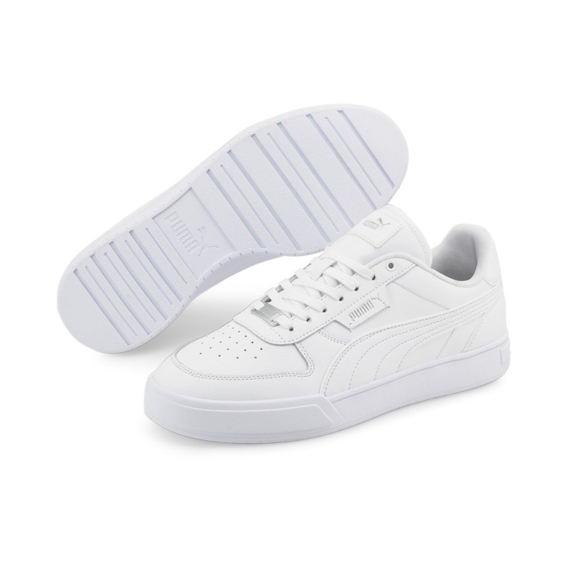 Puma Unisex Αθλητικά Παπούτσια Sneakers Δδερμάτινα Caven Dime Άσπρα