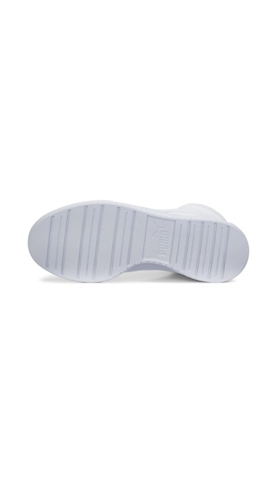 Puma Unisex Αθλητικά Παπούτσια Δερμάτινα Sneakers Caven Mid Άσπρα