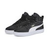 Puma Unisex Αθλητικά Παπούτσια Δερμάτινα Sneakers Caven Mid Μαύρα