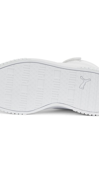 Puma Παιδικά Αθλητικά Μποτάκια Sneakers Carina 2.0 Mid Ps Άσπρα