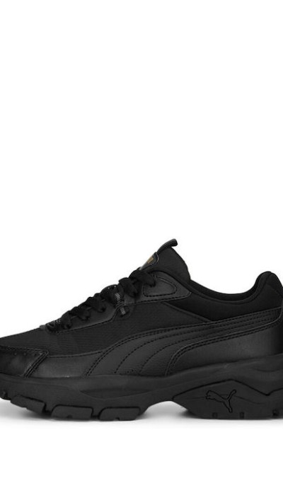 Puma Γυναικεία  sneakers Cassia Via μαύρα 