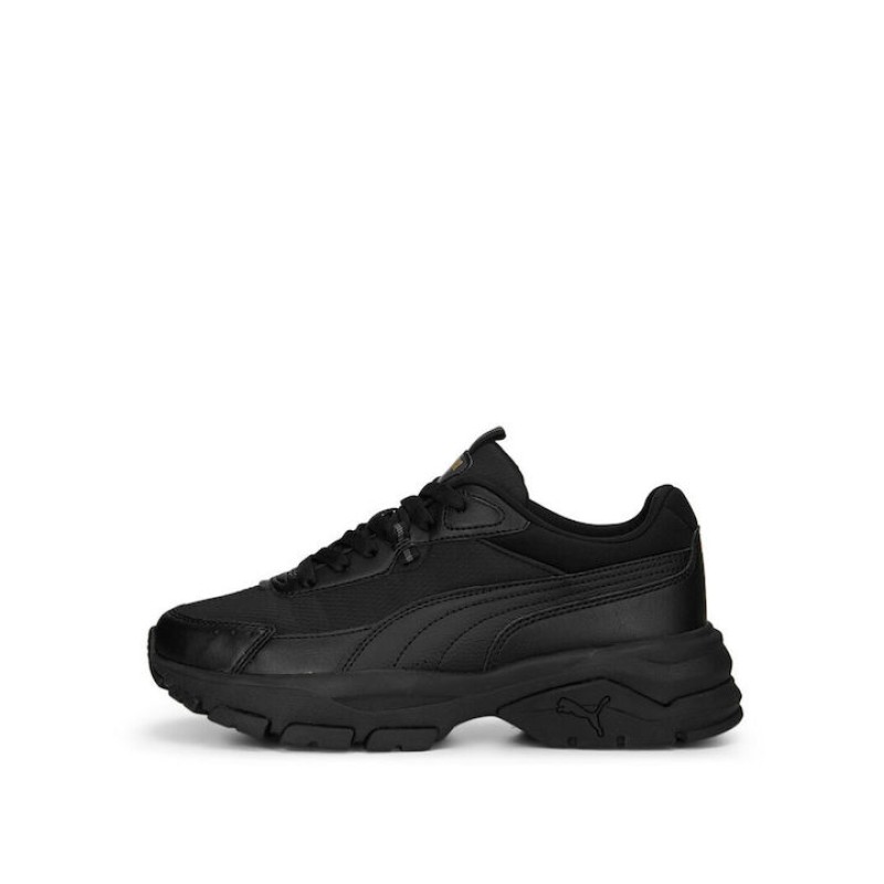 Puma Γυναικεία  sneakers Cassia Via μαύρα 