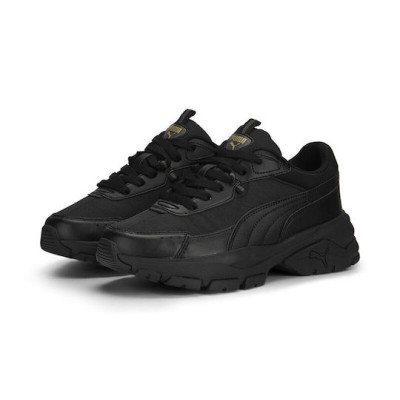 Puma Γυναικεία  sneakers Cassia Via μαύρα 