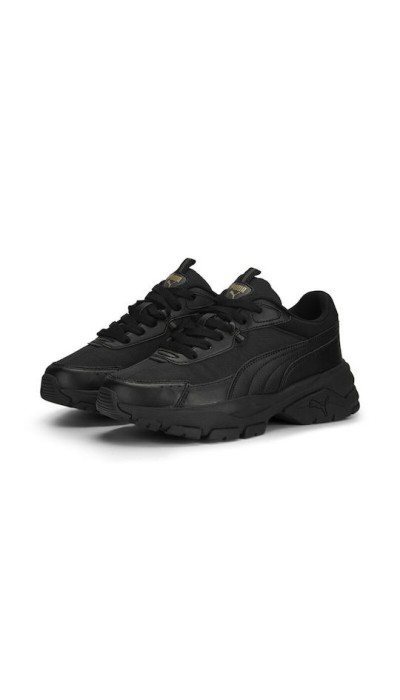 Puma Γυναικεία  sneakers Cassia Via μαύρα 